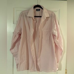Chaps Light Pink Gingham Shirt